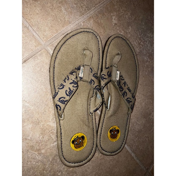 Simple hemp cal bears flip flops (University of California, Berkeley) main image 3